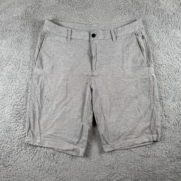 lululemon athletica Other - Lululemon Commission Shorts Mens 34 Qwick Oxford Relaxed Chino 11" Inseam Gray